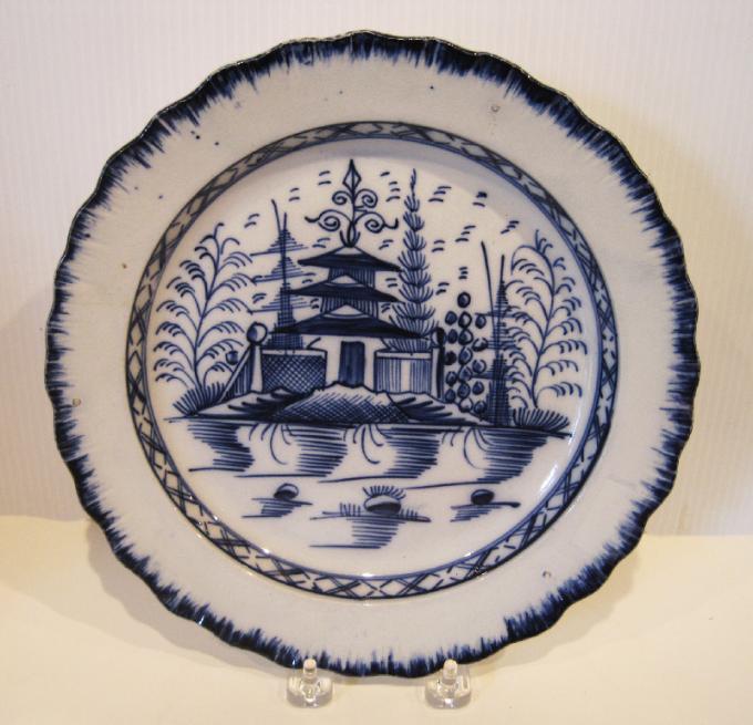 Decorated Leeds Plate