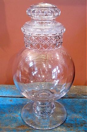 Large Antique Apothecary Candy Jar Linda Rosen Antiques Large Antique Apothecary Candy Jar