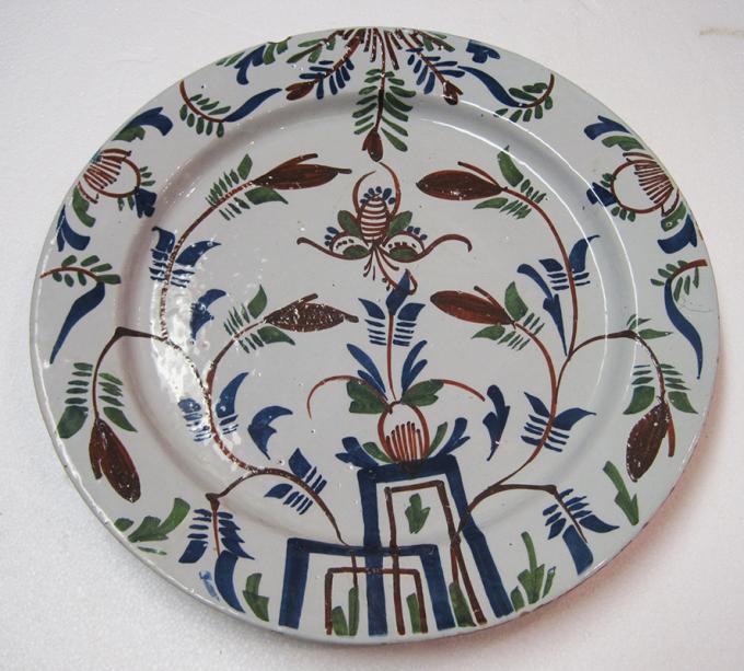 Delft Polychrome Platter