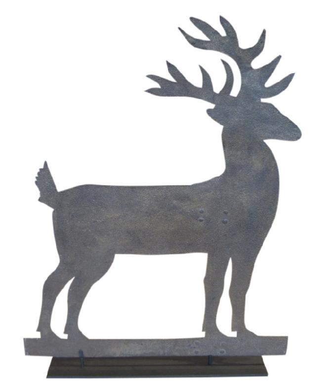 Sheet Iron Stag Weathervane