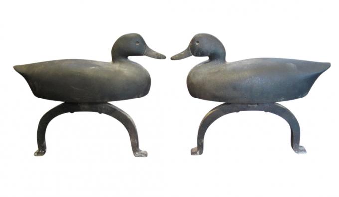 Duck Andirons