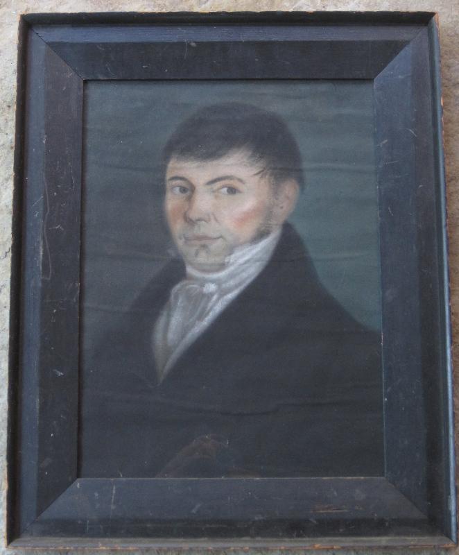 Pastel Portrait of a Gentleman
