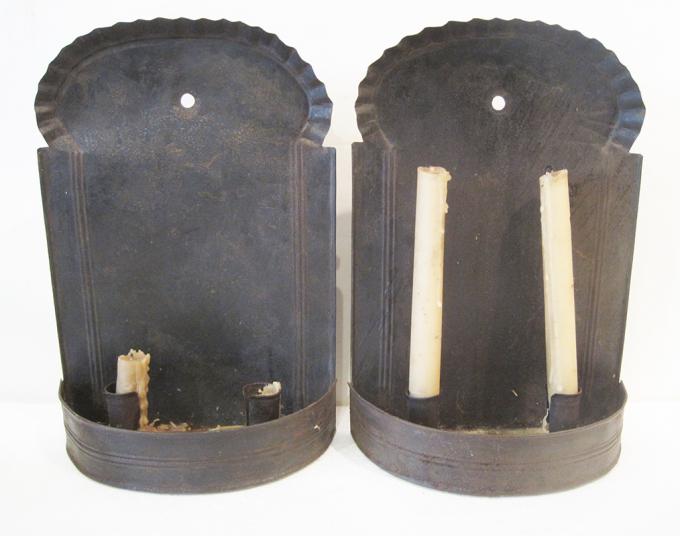 Pair of Two-Candle Sconces