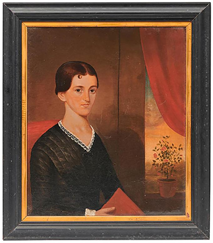 Naive Portrait of a Young Woman - Chandler