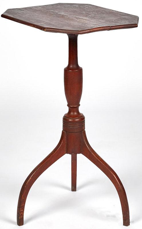 Early Painted Candlestand