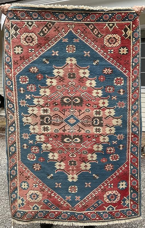 Oriental Center Medallion Scatter Rug