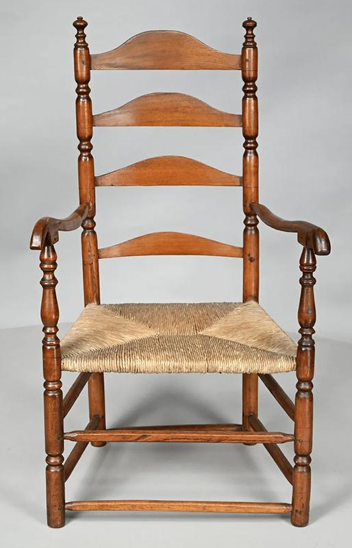 18th Century Ladderback Armchair