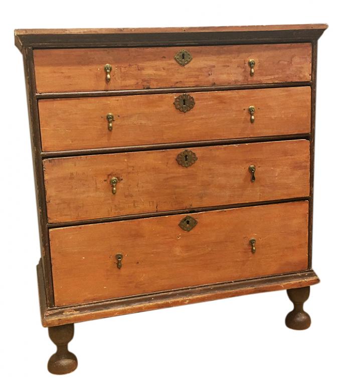 William and Mary Chest of Drawers