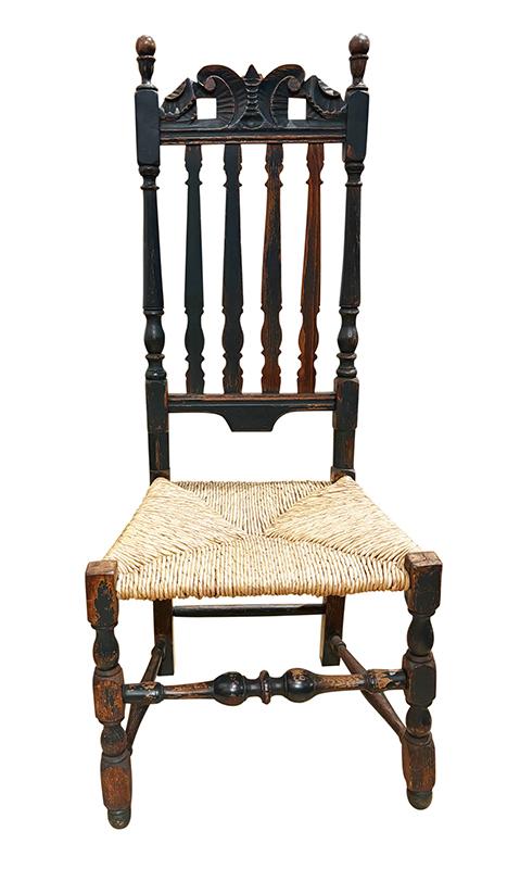 Banister-Back Side Chair