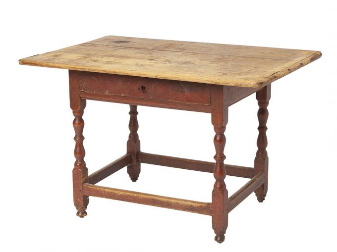 18th Century Painted Tavern Table