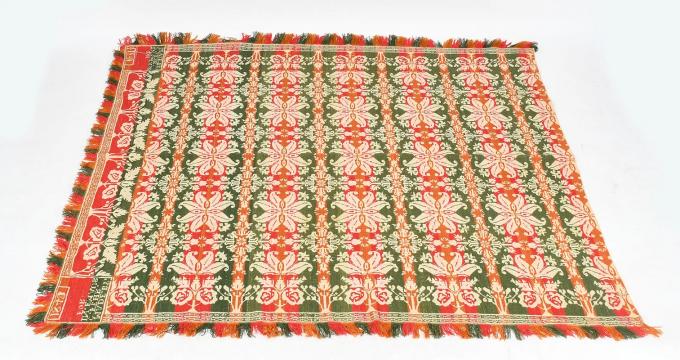 Pennsylvania Jacquard Coverlet