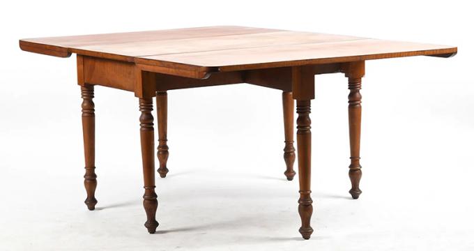 Sheraton Tiger Maple Dining Table