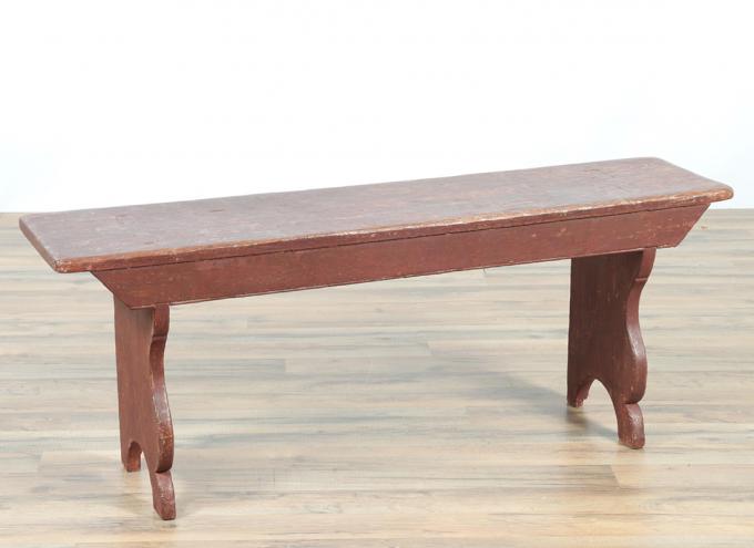 Painted Country Bench