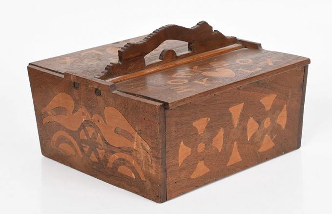 Inlaid Work Box
