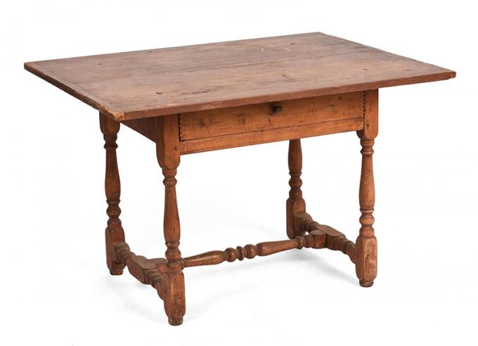 Early Tavern Table w/Drawer