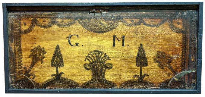 Painted Tool Chest Lid