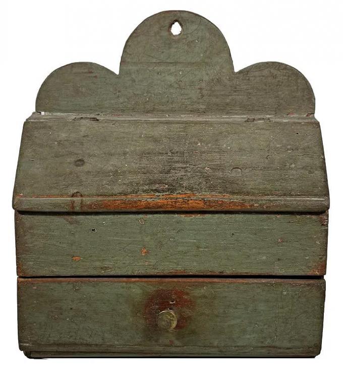 Green Hanging Wall Box