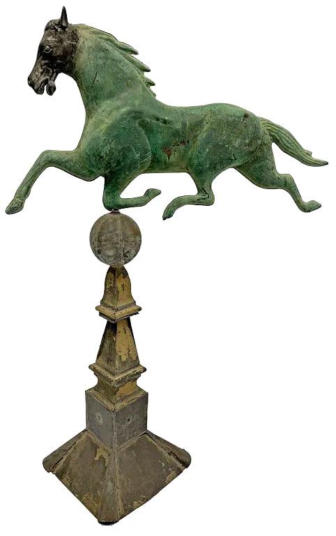 Horse Weathervane on Stand