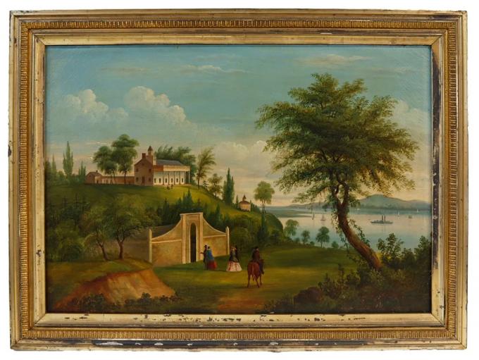 Painting of Washington's Tomb - Prior