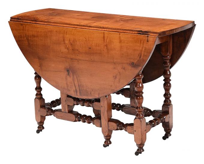 William & Mary Gate-Leg Table