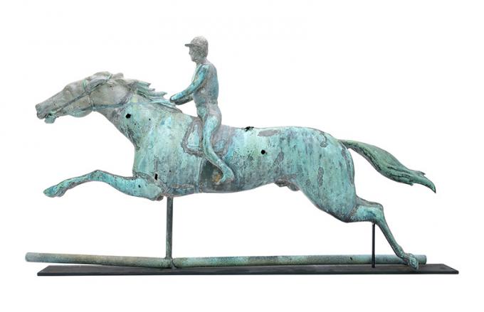 Horse & Jockey Weathervane