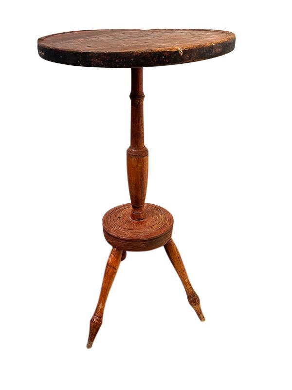 Painted Pennsylvania Candlestand