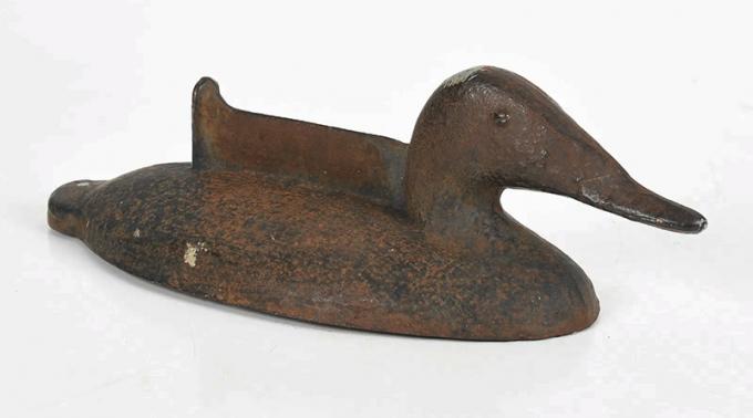 Cast Iron Duck Boot Scraper
