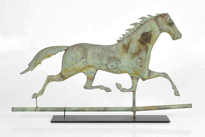Running Horse Weathervane