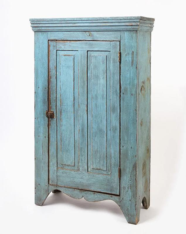 Small Blue Cupboard