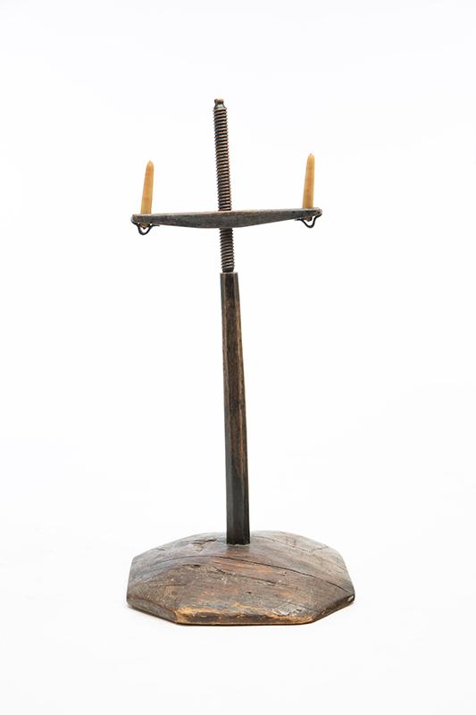 Early Adjustable Candlestand