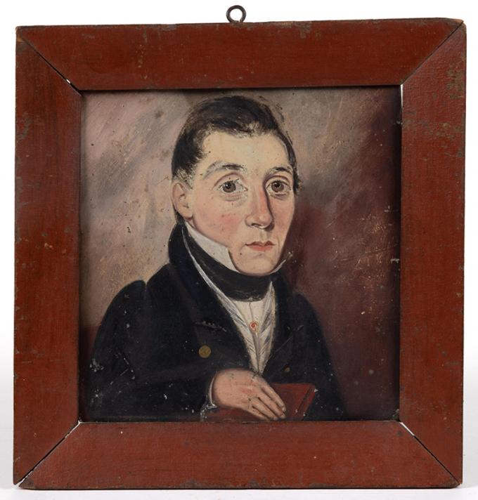 Diminutive Portrait of a Gentleman