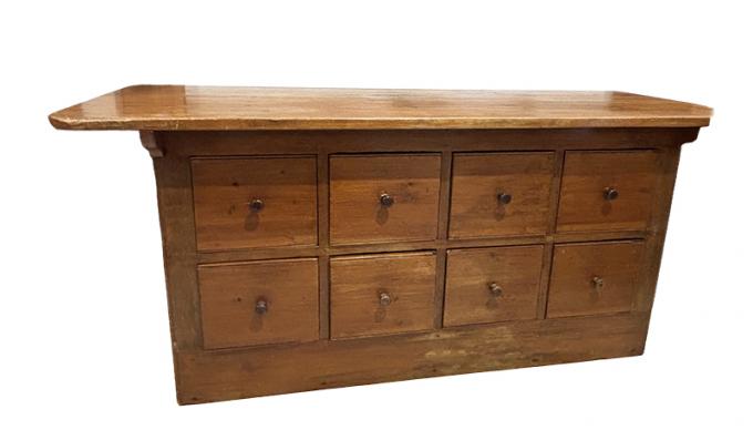 Tailor Work Counter w/Drawers