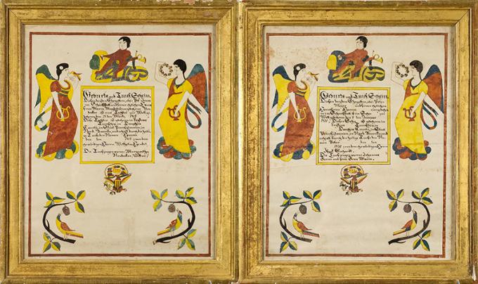 Pair of Pennsylvania Fracturs