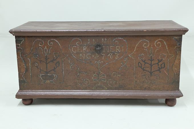 Pennsylvania Dutch Dower Chest