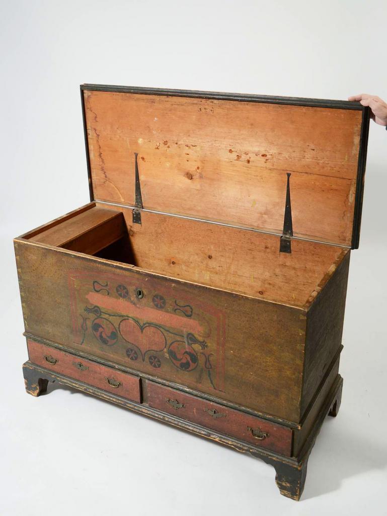 Pennsylvania Dower Chest Linda Rosen Antiques