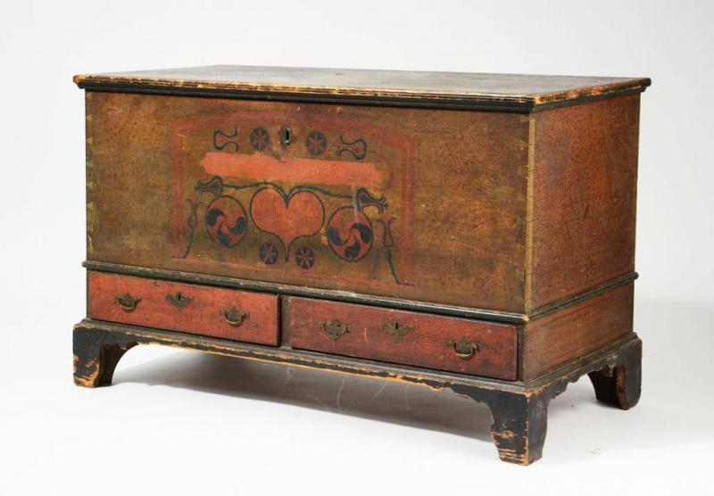 Pennsylvania Dower Chest Linda Rosen Antiques