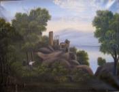 Hudson Valley lanscape painting - Hidley