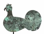 Folk Art Rooster Weathervane