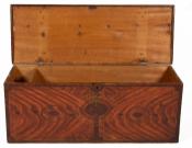 Paint Decorated Blanket Chest