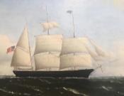 Portrait of the Barque Cornwall