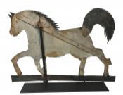 Sheet Iron Horse Weathervane