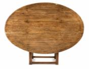 Round Hutch Table