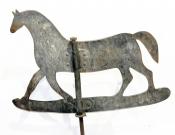 Sheet Iron Horse Weathervane