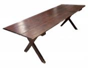Eight-Foot Sawbuck Farm Table