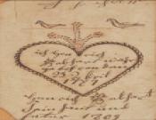 Pennsylvania Fractur w/Heart