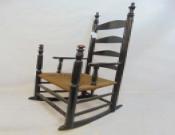 Early Ladder-Back Rocking Chair