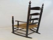Early Ladder-Back Rocking Chair