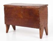 Miniature Decorated Blanket Chest