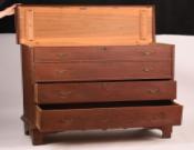 18th Century Lift-Top Blanket Chest