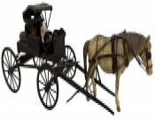 Horse & Carriage Toy